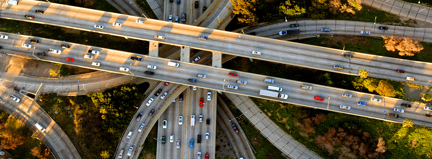 busy freeway