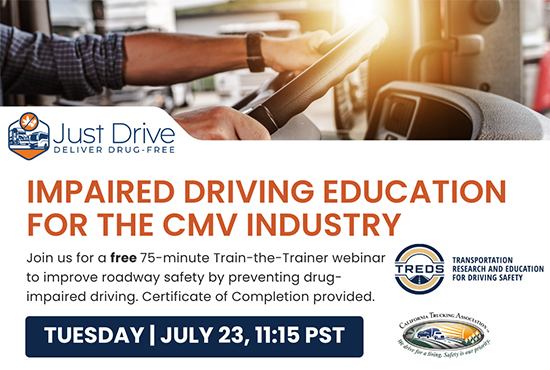 Just Drive: Deliver Drug-Free Webinar